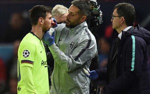 Valverde miêu tả đầy bất ngờ về pha va chạm với Smalling khiến Messi đổ máu