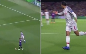 VIDEO: Van Dijk bất lực, kêu gào đồng đội hỗ trợ ngăn chặn Messi