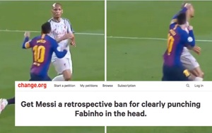 CĐV Liverpool muốn Messi bị trừng phạt vì đấm Fabinho, fan Barca cũng đòi treo giò Mane vì tát Vidal