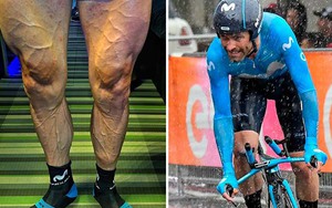 Tay đua Joaquin khoe đường gân với bắp đùi 'khủng' sau chặng đua khốc liệt