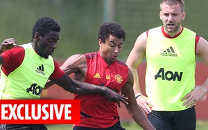 MU lắp đặt màn hình khổng lồ để chuẩn bị cho trận đấu với Tottenham