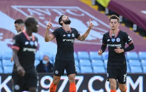 Video clip bàn thắng Aston Villa 1-2 Chelsea: Thầy trò Lampard củng cố top 4