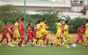 Đấu tập U22 Việt Nam: Đội của Bảo Toàn, Dụng Quang Nho giành chiến thắng