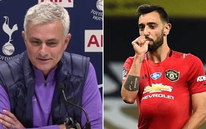 Mourinho móc máy về thành tích đá phạt đền của Bruno Fernandes