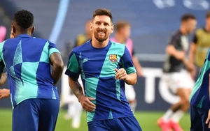 Messi làm gì trong lần đầu có mặt ở đại bản doanh Barca sau tuyên bố ở lại?