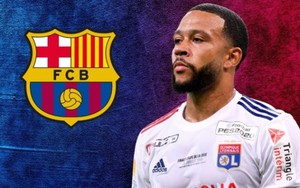 Barca đạt thỏa thuận chiêu mộ Memphis Depay của Lyon