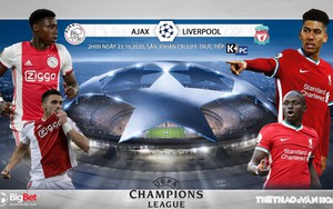 Soi kèo nhà cái Ajax vs Liverpoool. Vòng bảng Cúp C1 châu Âu. Trực tiếp K+PM