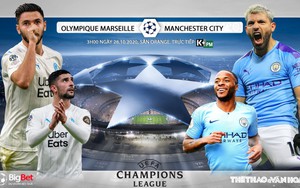 Soi kèo nhà cái Marseille vs Man City. Vòng bảng Cúp C1. Trực tiếp K+ PM
