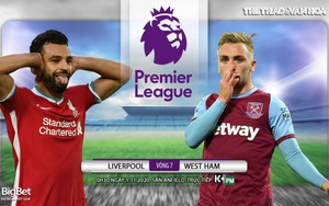 Soi kèo nhà cái Liverpool vs West Ham. Vòng 7 Giải ngoại hạng Anh. Trực tiếp K+ PM