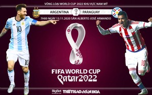 Soi kèo nhà cái Argentina vs Paraguay. Vòng loại World Cup 2022 khu vực Nam Mỹ