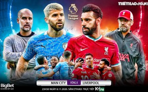Soi kèo nhà cái Man City vs Liverpool . Vòng 8 giải Ngoại hạng Anh. Trực tiếp K+ PM