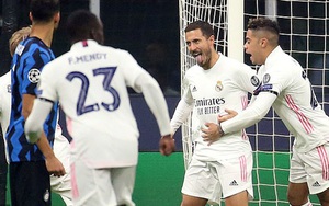 Inter Milan 0-2 Real Madrid: Hazard mở tài khoản ở C1. Inter Milan sắp bị loại