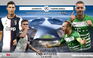Soi kèo nhà cái Juventus vs Ferencvaros. Vòng bảng Champions League. Trực tiếp K+PC