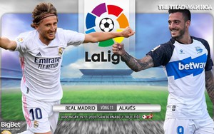 Soi kèo nhà cái Real Madrid vs Alaves. Vòng 11 La Liga. Trực tiếp BĐTV