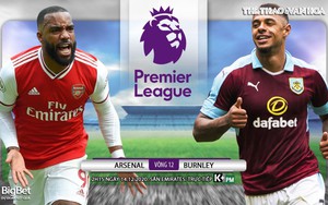 Soi kèo nhà cái Arsenal vs Burnley. Trực tiếp bóng đá Vòng 12 Giải Ngoại hạng Anh