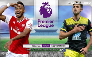 Soi kèo nhà cái Arsenal vs Southampton. Trực tiếp bóng đá vòng 13 Giải Ngoại hạng Anh