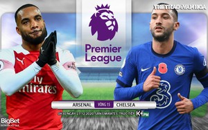 Soi kèo nhà cái Arsenal vs Chelsea. Trực tiếp bóng đá vòng 15 Ngoại hạng Anh