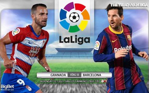 Soi kèo nhà cái Granada vs Barcelona. Vòng 18 La Liga Tây Ban Nha