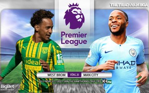 Soi kèo nhà cái West Brom vs Man City. Vòng 20 giải Ngoại hạng Anh