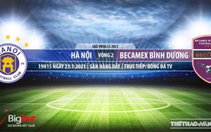 Soi kèo nhà cái Hà Nội vs Bình Dương. BĐTV trực tiếp bóng đá Việt Nam 2021