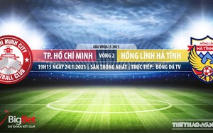 Soi kèo nhà cái TPHCM vs Hà Tĩnh. BĐTV trực tiếp bóng đá Việt Nam 2021