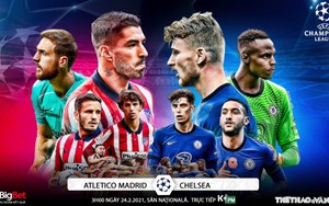 Soi kèo nhà cái Atletico Madrid vs Chelsea. Lượt đi vòng 1/8 Cúp C1 châu Âu