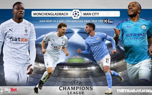 Soi kèo nhà cái Gladbach vs Man City. Lượt đi vòng 1/8 Cúp C1