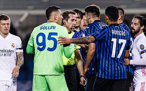 Tranh cãi nảy lửa quanh thẻ đỏ của Atalanta, giúp Real có lợi thế