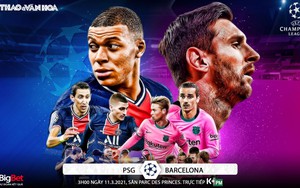 Soi kèo nhà cái PSG vs Barcelona. Lượt về vòng 1/8 Cúp C1 châu Âu
