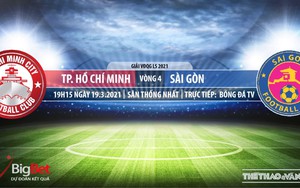 Soi kèo nhà cái TPHCM vs Sài Gòn. BĐTV trực tiếp bóng đá vòng 4 LS V-League