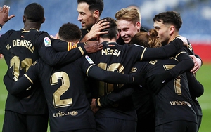 Real Sociedad 1-6 Barcelona: Messi lập cú đúp, Barca 'đánh tennis' ở xứ Basque