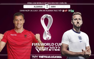 Soi kèo nhà cái Albania vs Anh. Vòng loại World Cup 2022, khu vực châu Âu