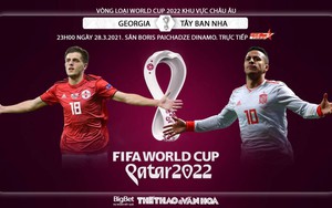 Soi kèo Grudia vs Tây Ban Nha. Vòng loại World Cup 2022 khu vực châu Âu