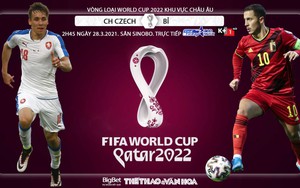 Soi kèo nhà cái CH Séc vs Bỉ. Vòng loại World Cup 2022 khu vực châu Âu