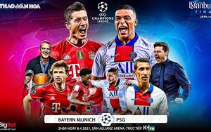 Kèo nhà cái Bayern Munich vs PSG. Trực tiếp lượt đi Tứ kết Cúp C1/Champions League