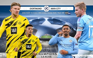 Soi kèo nhà cái Dortmund vs Man City. K+, K+PC trực tiếp tứ kết cúp C1