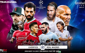 Soi kèo nhà cái Liverpool vs Real Madrid. K+, K+PM trực tiếp tứ kết Cúp C1