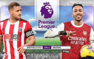 Soi kèo nhà cái Sheffield vs Arsenal. K+, K+PM trực tiếp Ngoại hạng Anh