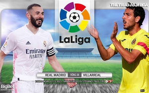 Soi kèo nhà cái Real Madrid vs Villarreal. Trực tiếp bóng đá La Liga vòng 38