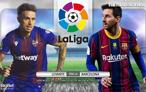 Soi kèo nhà cái Levante vs Barcelona. BĐTV trực tiếp bóng đá Tây Ban Nha La Liga
