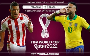 Kèo nhà cái: Kèo Paraguay vs Brazil. Trực tiếp bóng đá vòng loại World Cup 2022