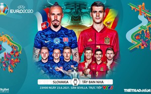 Kèo nhà cái. Soi kèo Tây Ban Nha vs Slovakia. VTV6 VTV3 trực tiếp bóng đá EURO 2021