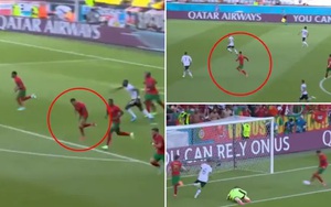 Ronaldo gây sốt với pha chạy nước rút như VĐV điền kinh để sút tung lưới Đức