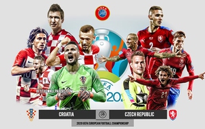 Kèo nhà cái Croatia vs Cộng hòa Séc. Soi kèo bóng đá EURO 2021. Trực tiếp VTV6