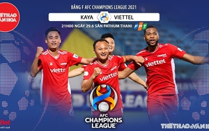 Kèo nhà cái. Soi kèo Kaya vs Viettel. VTC3 trực tiếp bóng đá Cúp C1 châu Á