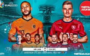 Kèo nhà cái. Soi kèo Hà Lan vs Séc. VTV6 VTV3 trực tiếp bóng đá EURO 2021
