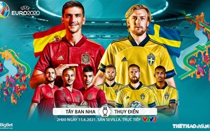Kèo nhà cái Tây Ban Nha vs Thụy Điển. Tỷ lệ kèo bóng đá EURO 2021. Trực tiếp VTV3