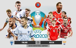 Kèo nhà cái Phần Lan vs Nga. Tỷ lệ kèo bóng đá EURO 2021. Trực tiếp VTV3, VTV6