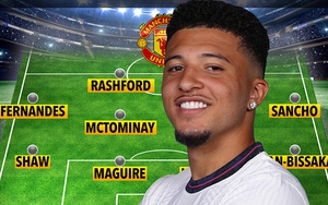 3 đội hình MU có thể dùng khi có Jadon Sancho