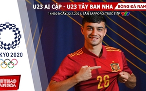 Kèo nhà cái. Soi kèo U23 Ai Cập vs Tây Ban Nha. VTV6 VTV5 trực tiếp bóng đá Olympic